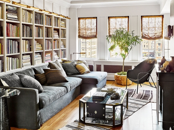 Luxury apartment bay view